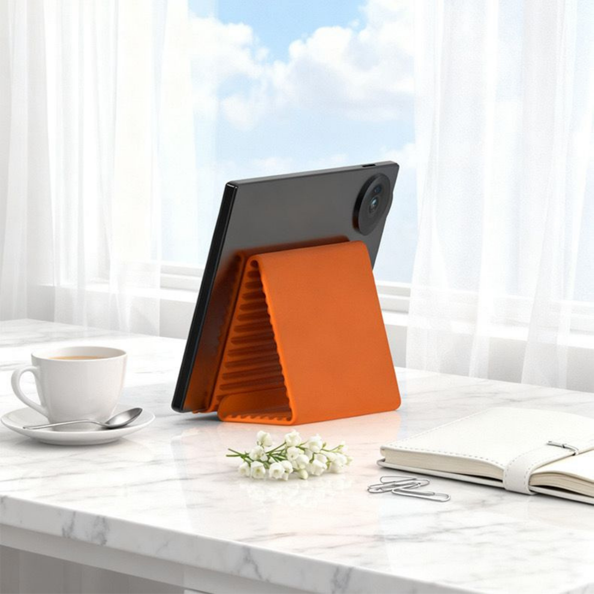 Katlanabilir Çok Amaçlı Telefon, Tablet ve Laptop Standı