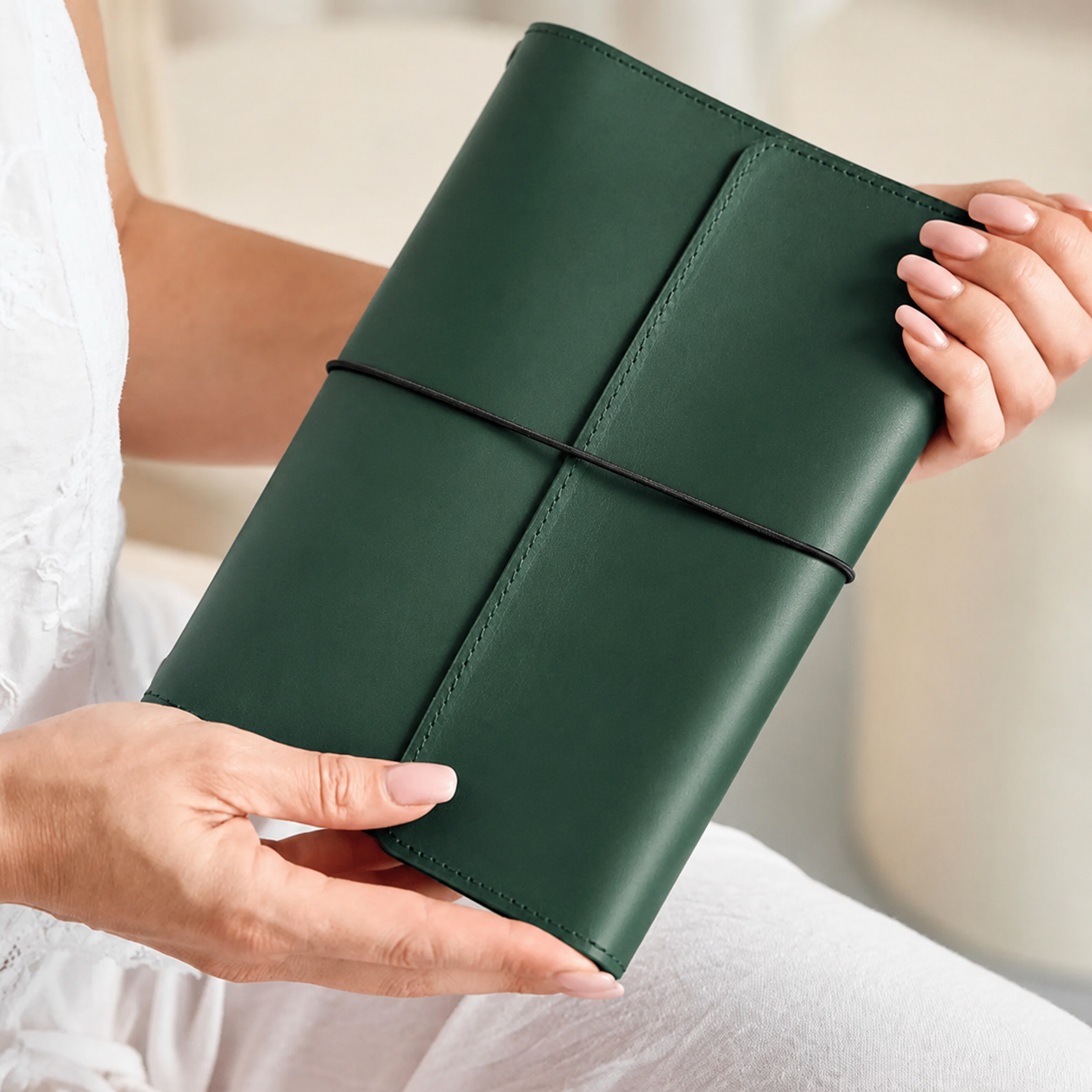 Premium Deri Evrak Düzenleyici Organizer