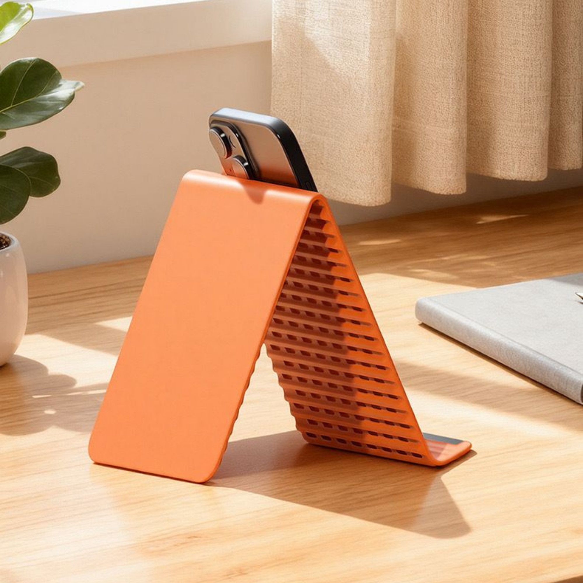 Katlanabilir Çok Amaçlı Telefon, Tablet ve Laptop Standı