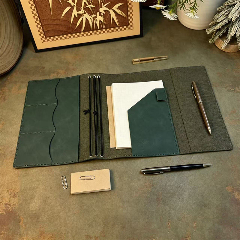 Premium Deri Evrak Düzenleyici Organizer