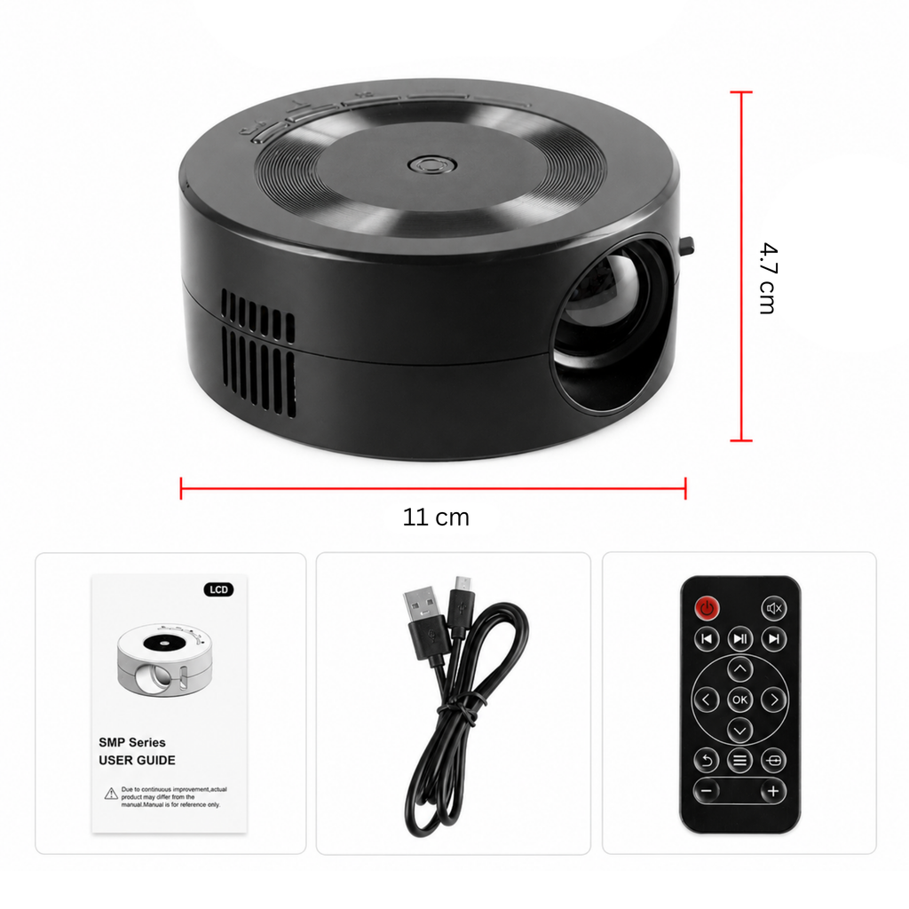 Mini Taşınabilir Akıllı Projektör