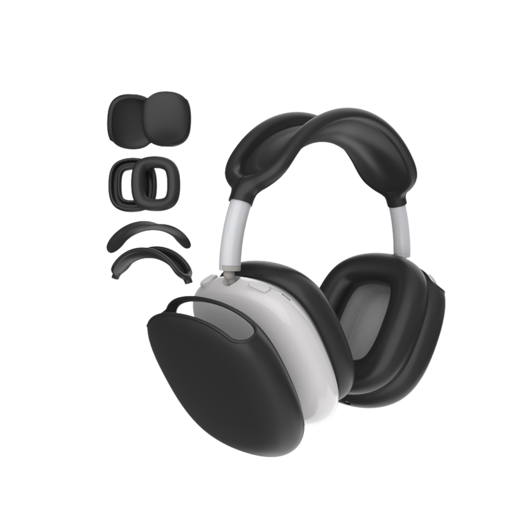 AirPods Max için 4 Parçalı Silikon Kılıf