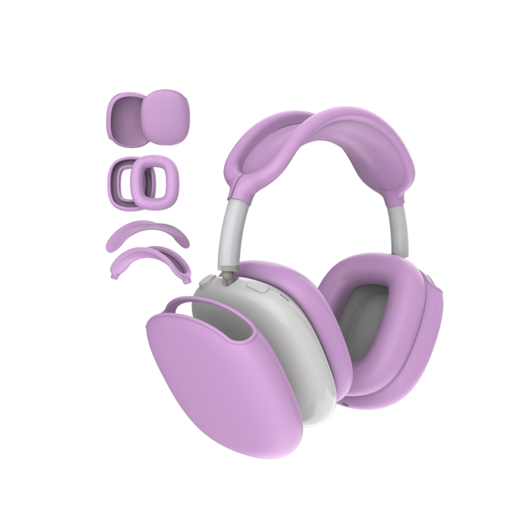 AirPods Max için 4 Parçalı Silikon Kılıf
