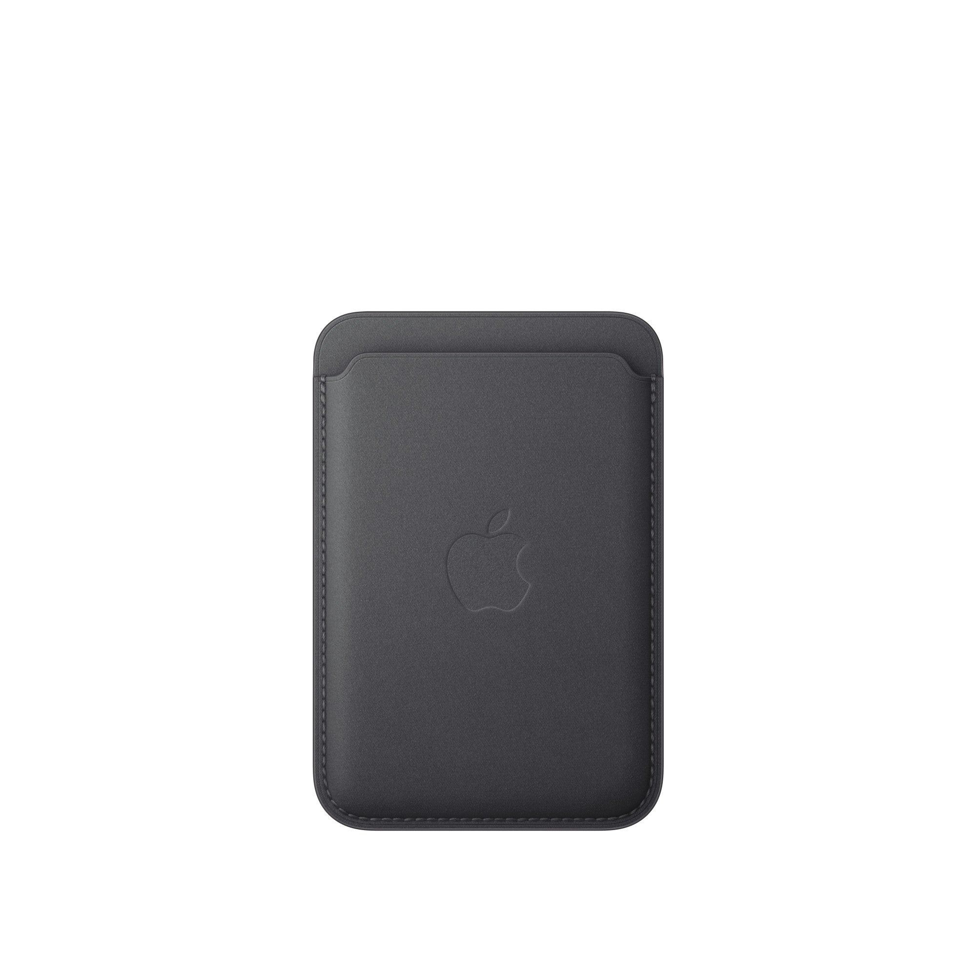 MagSafe Özellikli Logolu Suni Deri Telefon Cüzdanı