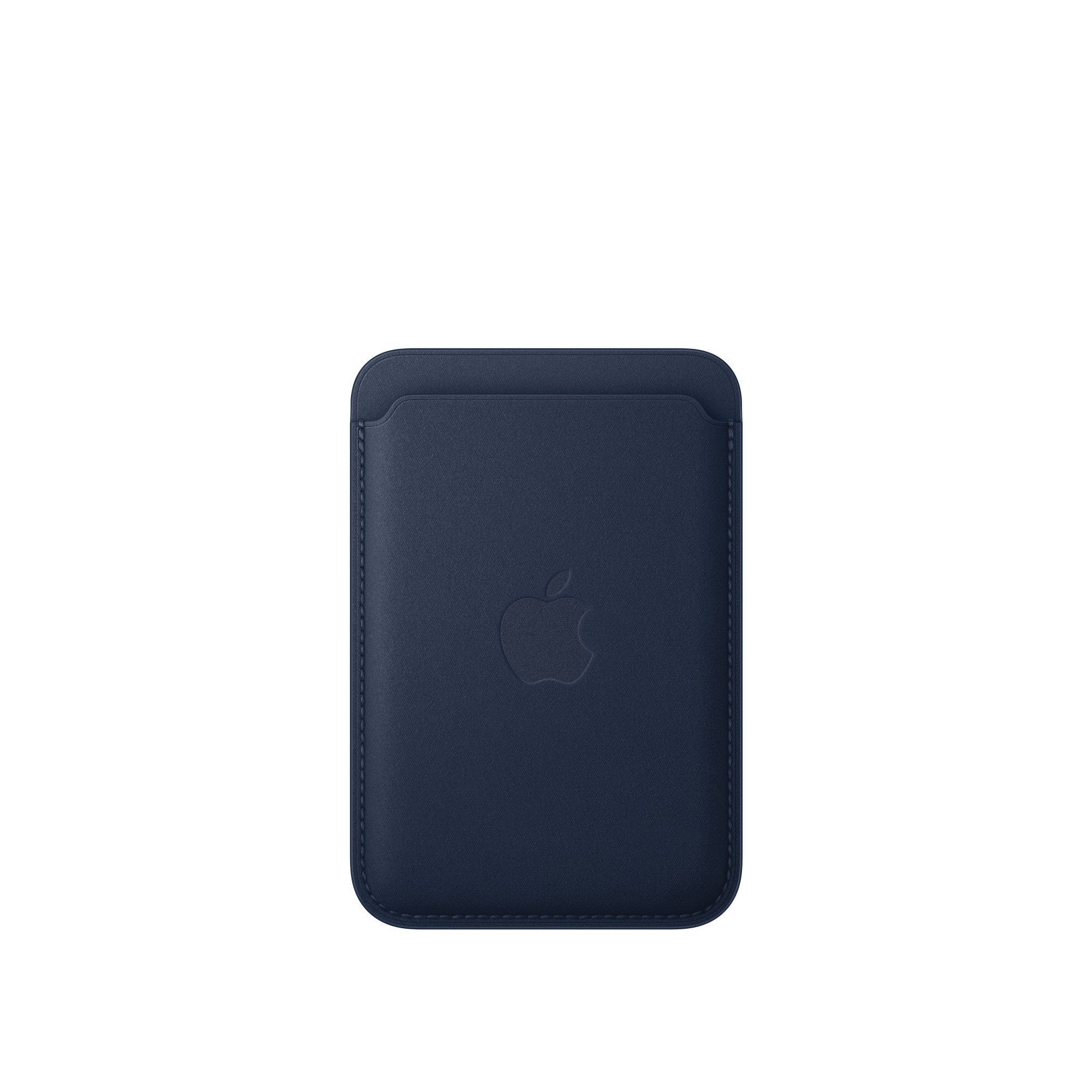 MagSafe Özellikli Logolu Suni Deri Telefon Cüzdanı